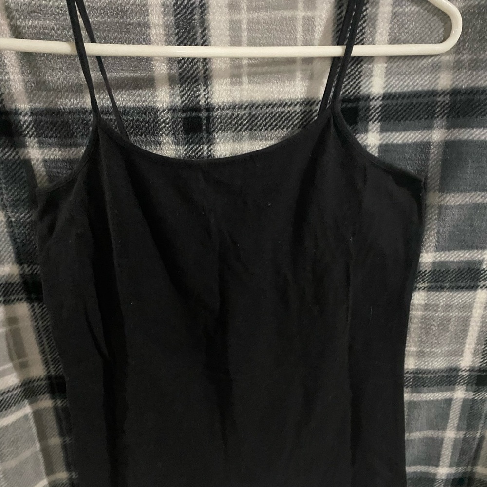 Time and Tru Black Camisole Top